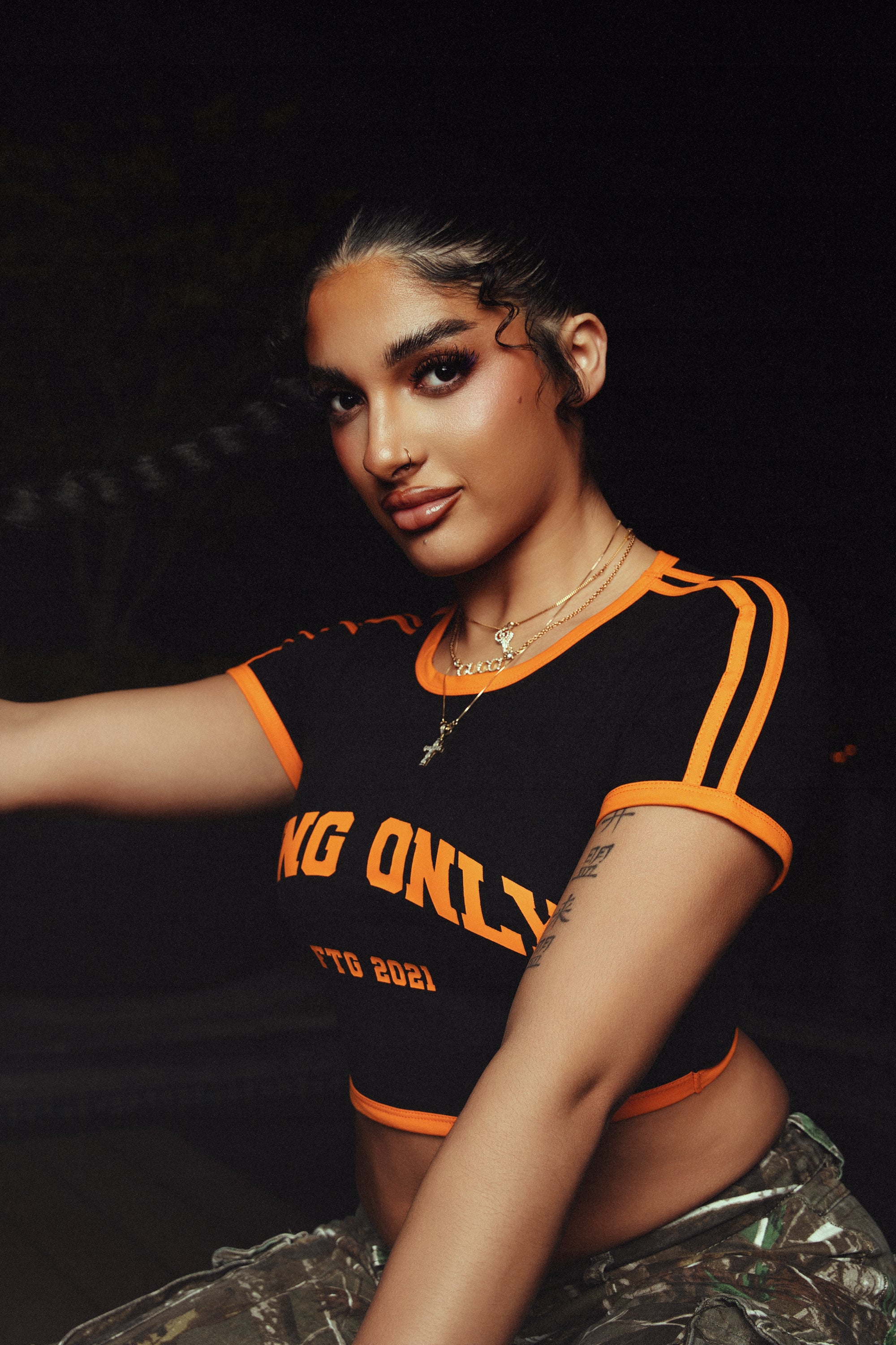 SOCCER BABY CROP TOP